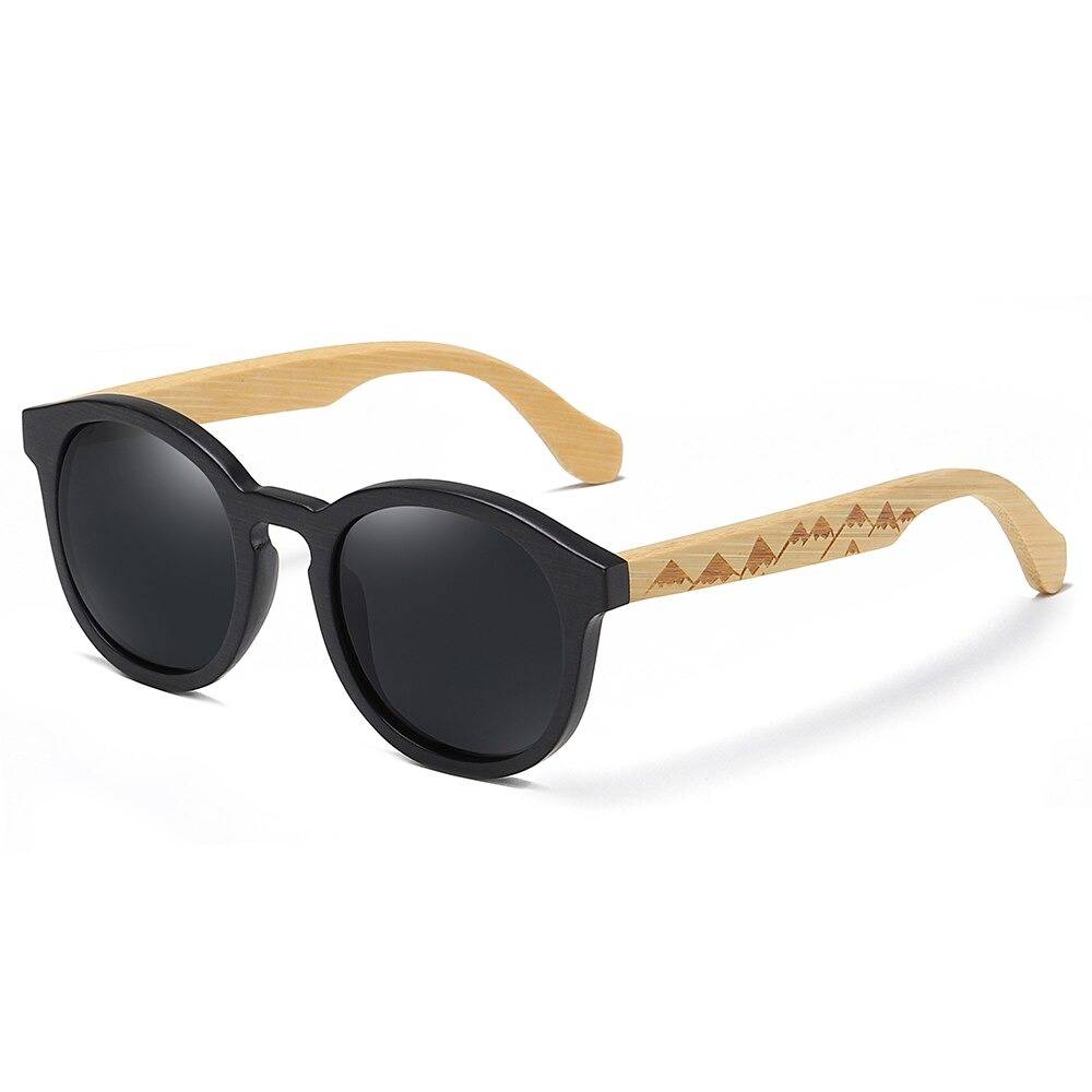 lunettes de soleil en bois ardeche