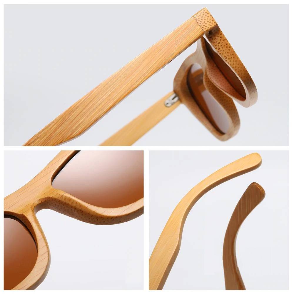 lunette de soleil en bois personnalisable personnel