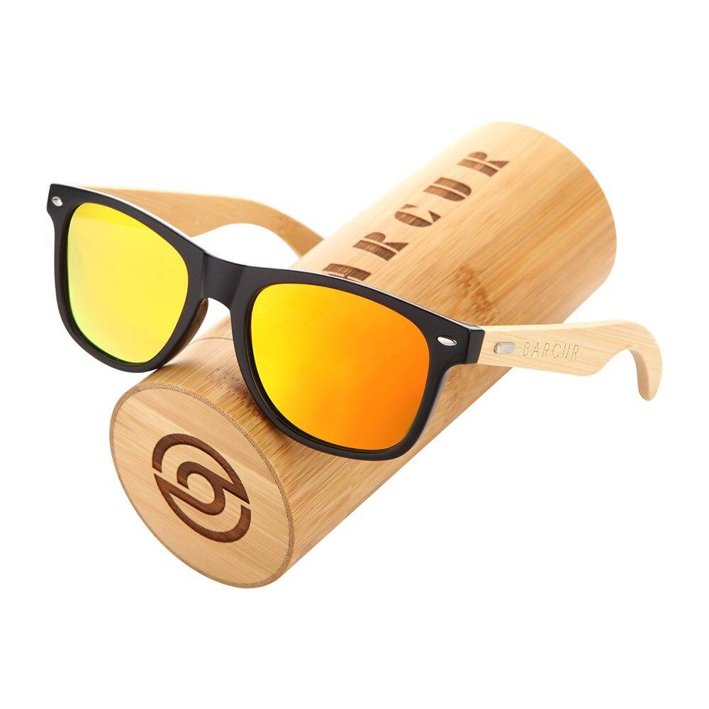 lunette avec monture en bois